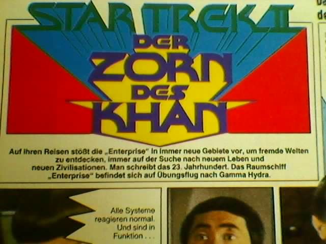 STAR TREK, 3 GONG BILDERGESCHICHTEN/Foto-Comic, 80er Jahre in Lüneburg