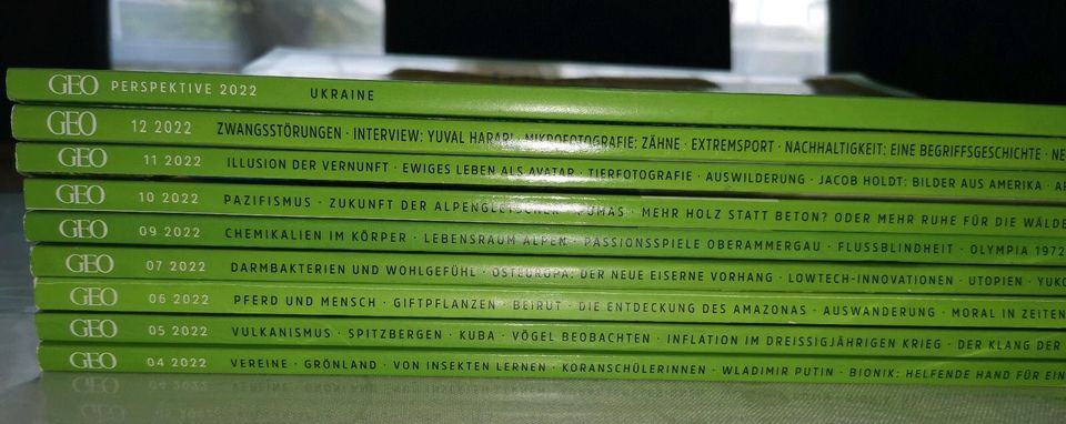 9 mal Geo von 2022 zusammen oder einzeln abzugeben in Gummersbach