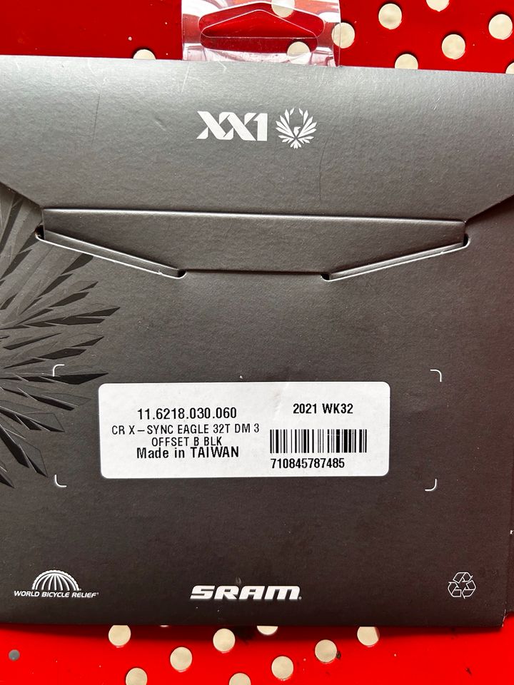 Sram XX1 x-Sync Direct Mount  Boost Kettenblatt 3mm Offset neu 32 in Langelsheim