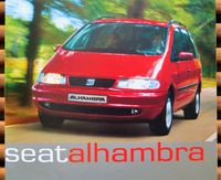 Prospekt Seat Alhambra I von 08/1999, gebaut 1996 bis 2000 Sachsen-Anhalt - Halle Vorschau