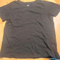 T-Shirt basic, H&M, schwarz, Gr. 98/104 Rheinland-Pfalz - Herxheim bei Landau/Pfalz Vorschau