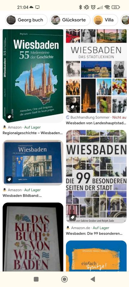 SUCHE Bücher/Literatur über Wiesbaden in Wiesbaden