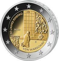 2 Euro Münze "Willy Brandt - Kniefall" Dresden - Seidnitz/Dobritz Vorschau