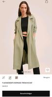 Fließender Oversize-Trenchcoat pastellgrün minzgrün Gr. 34/36 Berlin - Friedenau Vorschau