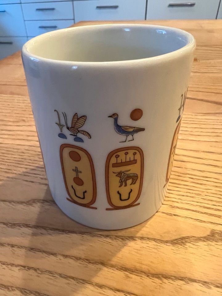 Tasse Kaffeebecher Ägypten Hieroglyphen in Winnweiler