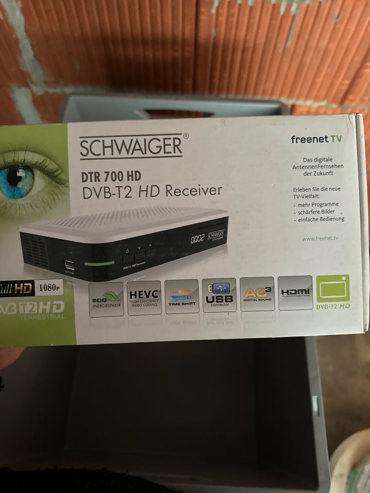 Dvb-T2 HD Reciver Neu in Abstatt