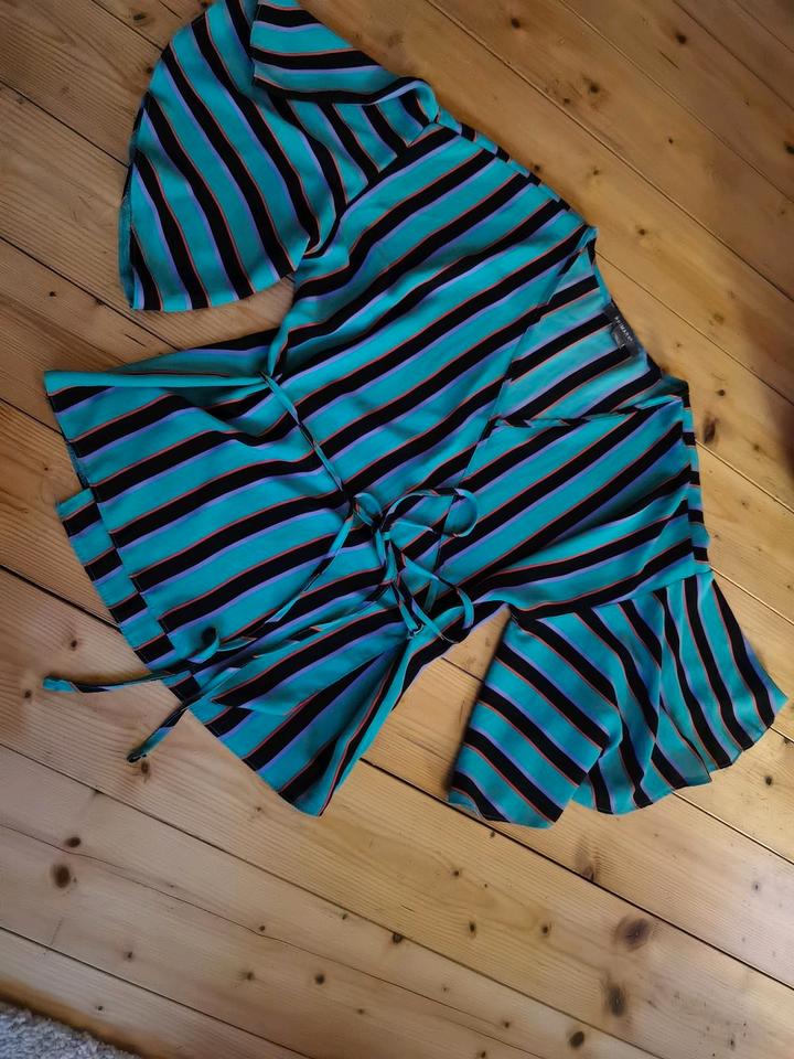 Wickelbluse Schmetterlingsarm Retro Vintagestyle Bluse in Sülzetal
