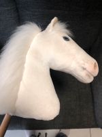 Laurel Design hobbyhorse weiß gebraucht mit stock Baden-Württemberg - Pfullingen Vorschau