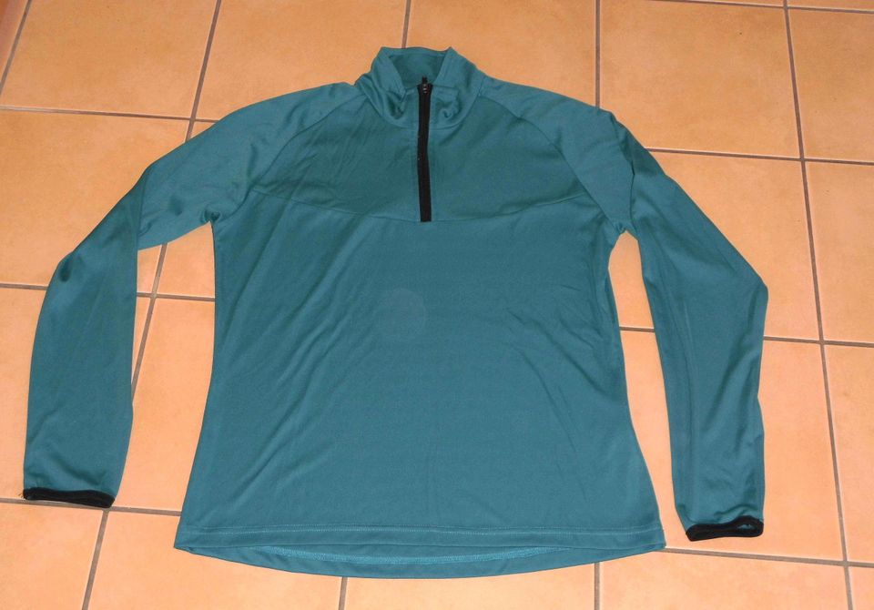 NEUES türkises langärmeliges Sportshirt Größe 40 von anzoni in Neubiberg