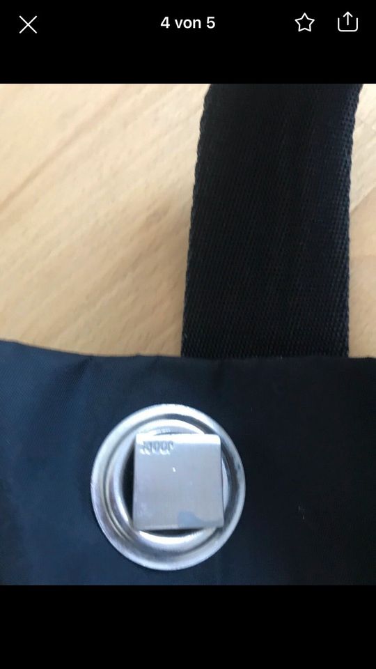 Joop Rucksack, schwarz, Nylon/Leder in Hannover