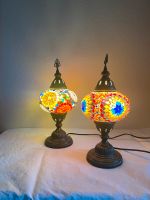 Orientalische Lampe Glas Metall bunt Mosaik tischlampe Schleswig-Holstein - Schellhorn (bei Preetz, Holst) Vorschau