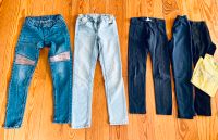 Bekleidungspaket Mädchen Jeans 140 Leggings 134 T-Shirt Benetton Schwerin - Paulsstadt Vorschau