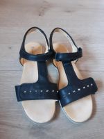 Riemchensandalen mit Klettverschluss schwarz Gr. 36 Thüringen - Römhild Vorschau