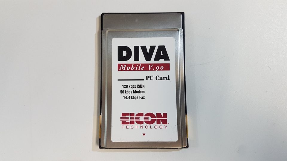 DIVA Mobile V.90 CI Modem Card in Lauta