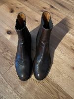 Stiefeletten Lyralochung Gr. 39 dunkelbraun braun Baden-Württemberg - Riedhausen Vorschau