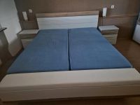 Komplettes Schlafzimmer mit 2 nachtkommoden und kleiderschrank Saarland - Eppelborn Vorschau