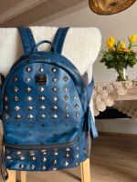 MCM Rucksack Blau mit Nieten Bayern - Hilpoltstein Vorschau