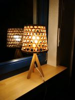 Design Tischleuchte Holz Rattan, neu, LED Bad Godesberg - Muffendorf Vorschau