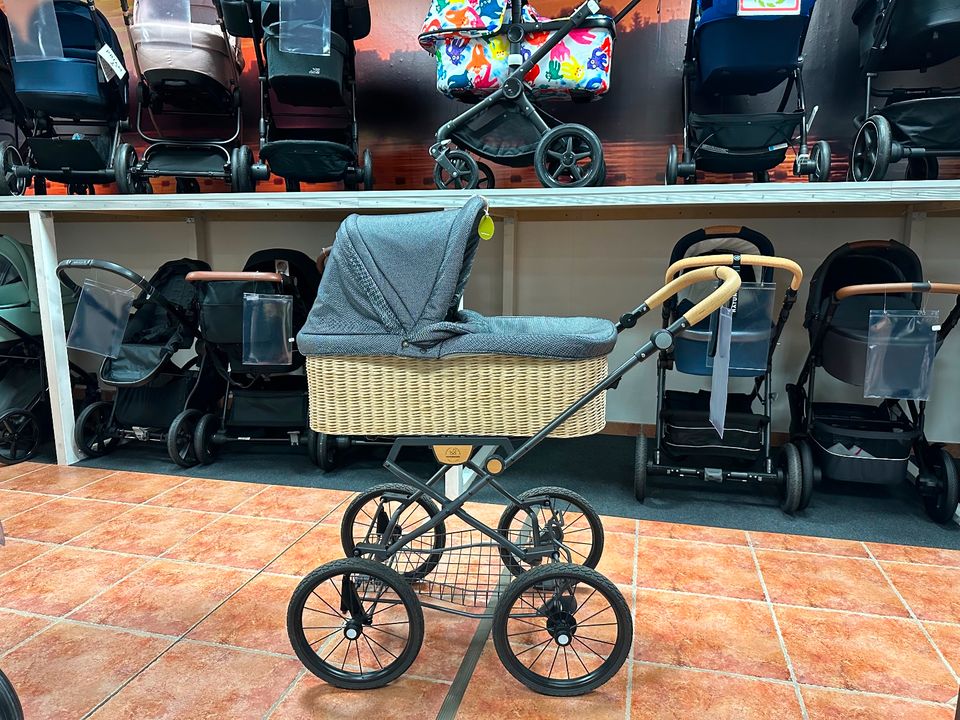 NEU - Naturkind IDA 2024 Korb Kombi-Kinderwagen - XXL-Set - NEU - FIRLEFANZ in Hohenwarsleben