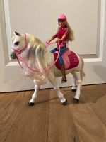 Barbie - Pferd mit Funktion nebst Reiterin Niedersachsen - Riede Vorschau