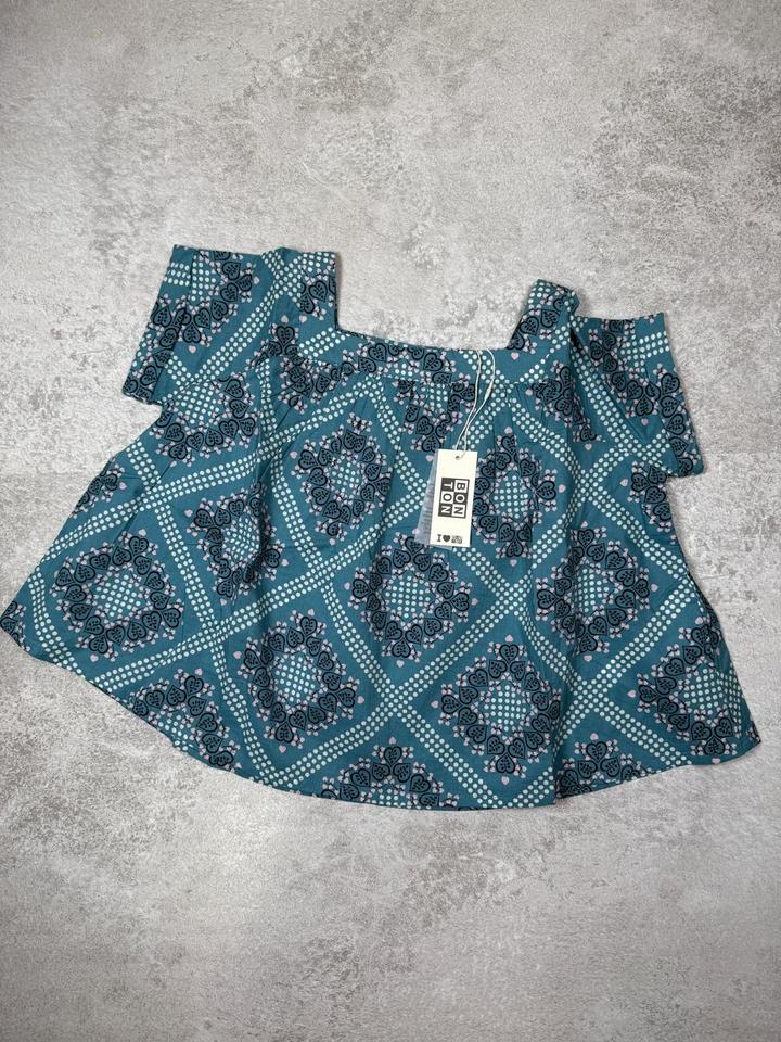 BonTon Mädchen-Bluse – Boho Print – Gr. 4 Jahre – Neu mit Etikett in Passau