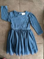 Festliches Kleid Schmetterling Kleid blau gr 92 Sachsen - Schlettau Vorschau