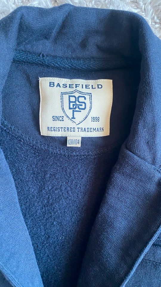 Basefield Jungen Sakko Sweatblazer Jqcke Gr.128 blau in Gotha