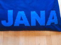 Sitzsack dunkelblau mit Namenszug JANA Dortmund - Barop Vorschau