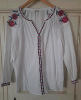 Alba Moda Tunika Bluse Folklore Blumen 42  neu Stickerei Bayern - Regensburg Vorschau