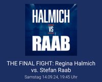 The final Fight: R. Halmich vs Stefan Raab | Bereich 114 Reihe 8 Schwachhausen - Bürgerpark Vorschau