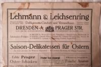 Lehmann & Leichsenring, Delikatessen- und Konserven-Versandhaus Dresden - Weixdorf Vorschau