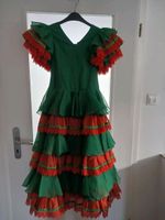 Flamencokleid Mariacruz/Sevilla für Mädchen, grün/orange Rheinland-Pfalz - Worms Vorschau