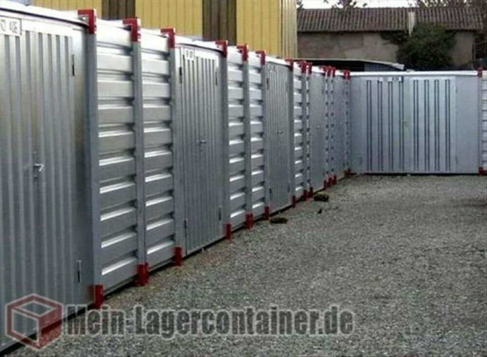 6m Materialcontainer Lagercontainer Blechcontainer Bau Container in Laatzen