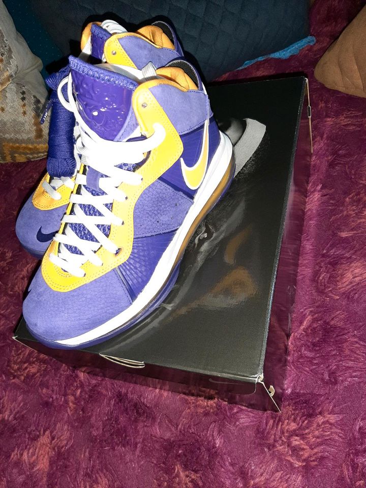 NIKE Jordan lebron James lakers in 37.5 limited Edition Schuhe un in Mannheim