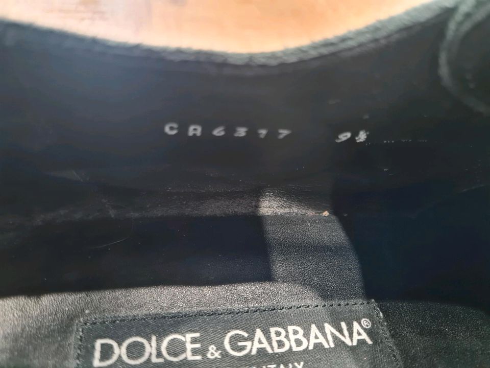 Dolce Gabbana D&G Schuhe Halbschuhe elegante Schuhe in Bergheim