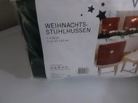 Weihnachten stuhlhussen 12mal neu +WC Deckel Bezug Bayern - Auerbach in der Oberpfalz Vorschau