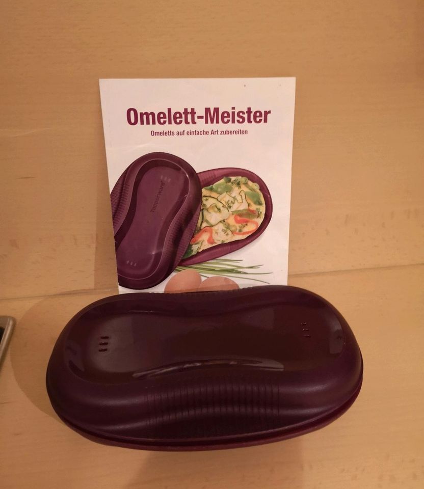 Omelett Meister Rührei Tupperware Mikrowelle kochen in Ratingen
