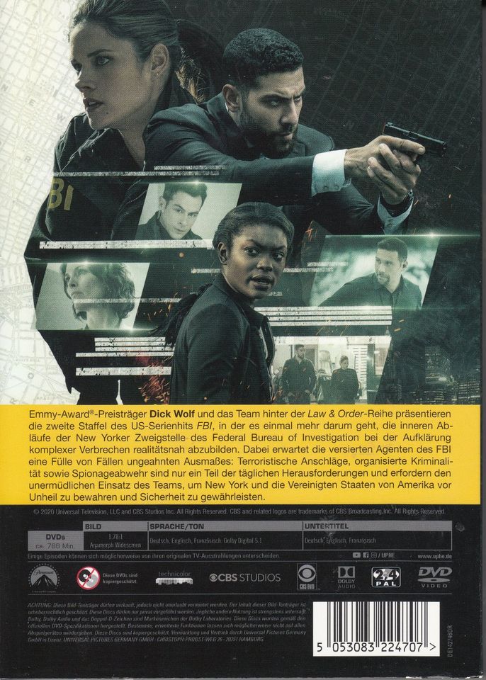 DVD - FBI + FBI MOST WANTED - PRO STAFFEL 15,-€ in Berlin