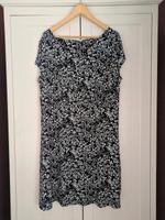 Tom Tailor Kleid 46/XXXL in Dunkelblau/Weiß Floral Leipzig - Altlindenau Vorschau
