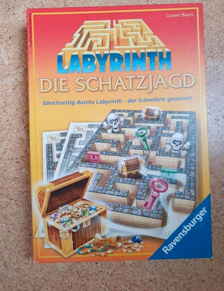 Labyrinth die Schatzjagd Spiel von Ravensburger wie neu in Bockhorn