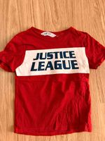 Rot justice league t-Shirt h&m gr 110 116 Hessen - Kassel Vorschau