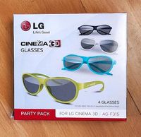 3 D Kino - vier Brillen LG Cinema Party Pack - neu Bayern - Fürstenfeldbruck Vorschau