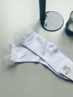 Mädchen Tüll Volant Rüschen Sneaker Socken weiß/uni Gr. 34/35/36 Bayern - Kemmern Vorschau