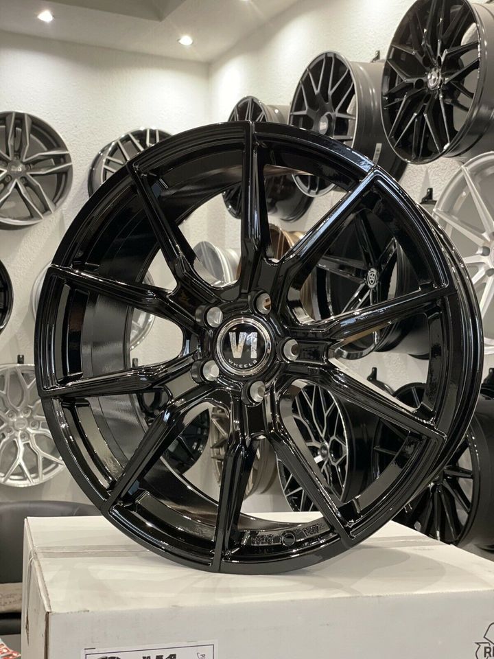 V1 WHEELS 18 ZOLL Felgen Skoda Karoq Scout Octavia Scout 1Z 5E in Menden