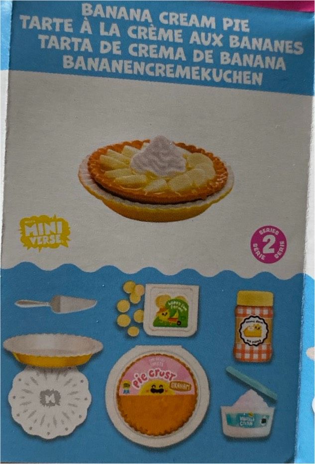 Miniverse Diner Series 2 Bananencremekuchen Pie in Wolfsburg