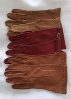 ♥️ Lederhandschuhe Vintage Handschuhe Leder Damen 7,5 xl 8 Nordrhein-Westfalen - Herdecke Vorschau