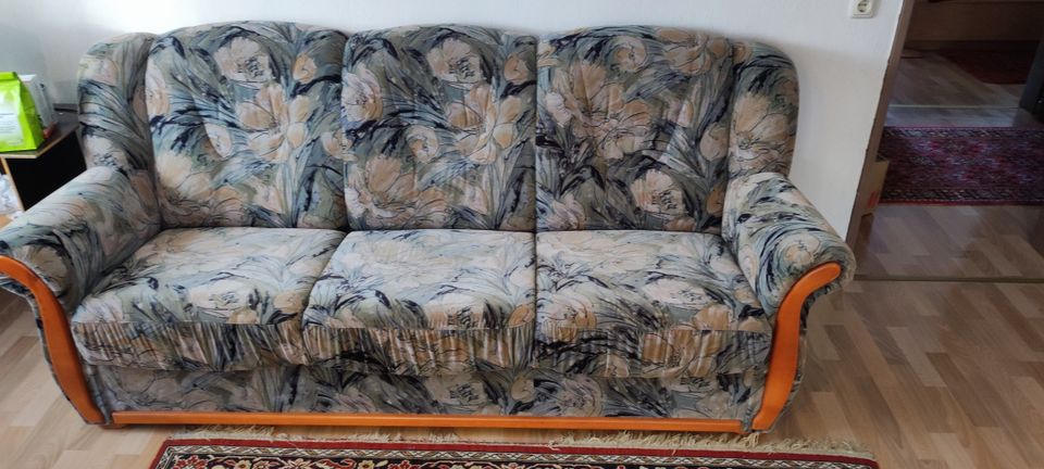 Couchgarnitur Sofa, 2x Sessel Zu verschenken in Preußisch Oldendorf