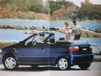 Fiat Punto Cabrio katalog broschüre Juni 1996 Nordrhein-Westfalen - Minden Vorschau