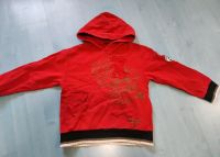 EX10 Sweatshirt mit Kapuze rot Gr. 128 Hessen - Neu-Isenburg Vorschau