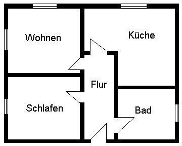 2-Raum-Wohnung auf dem Berg in ruhiger Wohnlage in Eilenburg